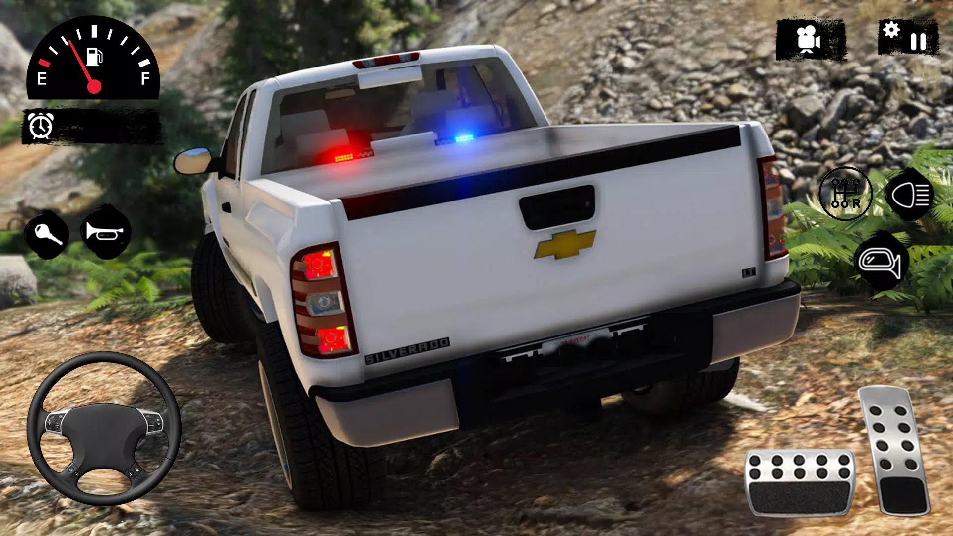 Offroad Police Truck Drive 3D屏幕截圖0