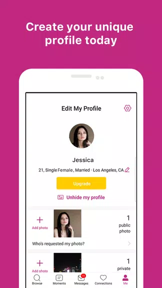 Pure Affair NSA Hookup Finder App - Hook up Dating屏幕截圖2