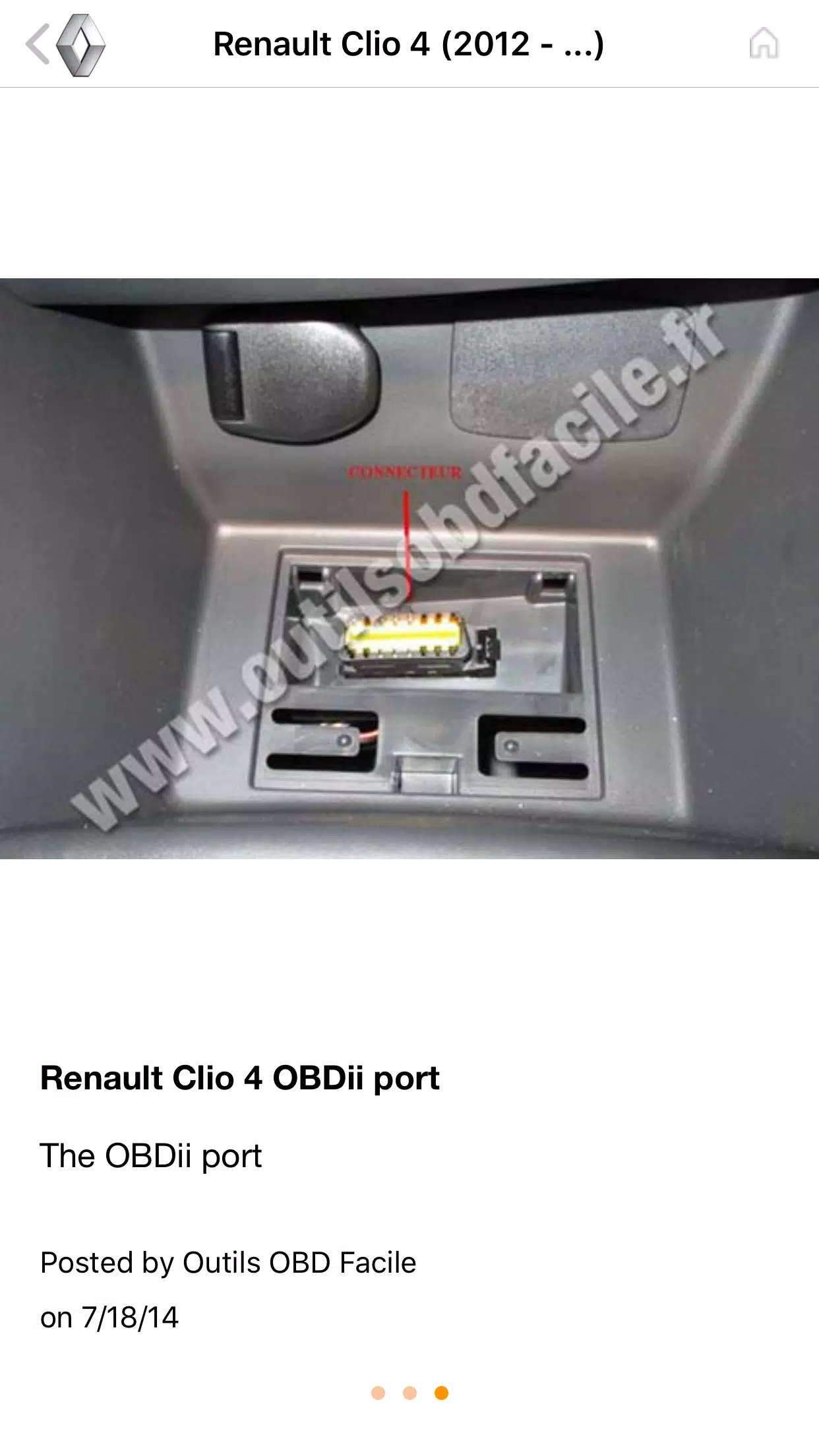 Where is my OBD2 port? экрана 2