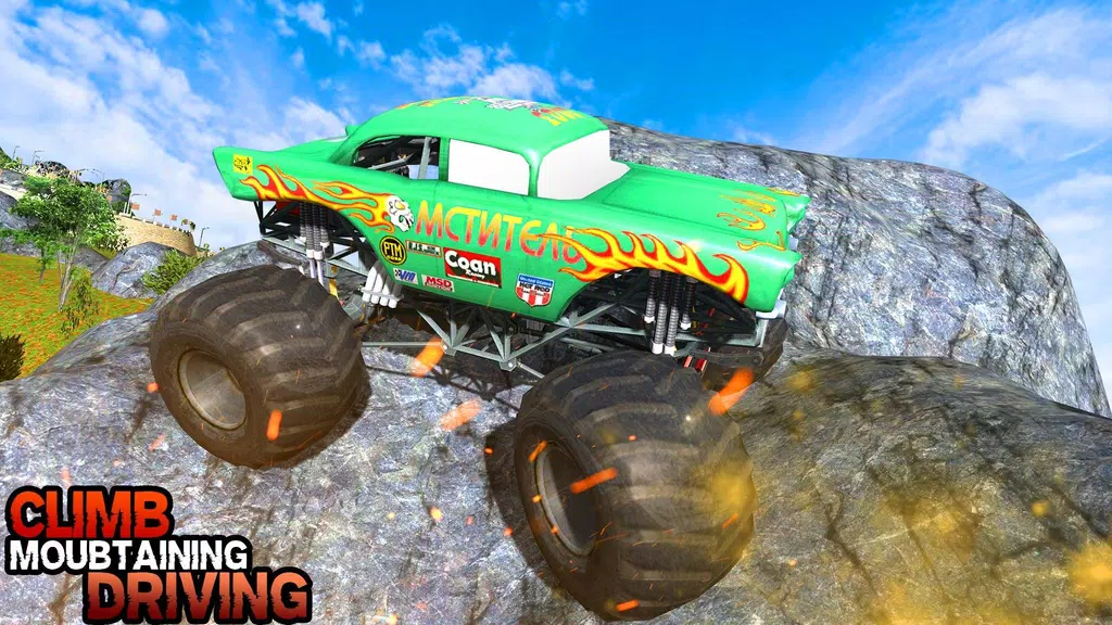 Pickup Truck Hill Climb Racing屏幕截圖3