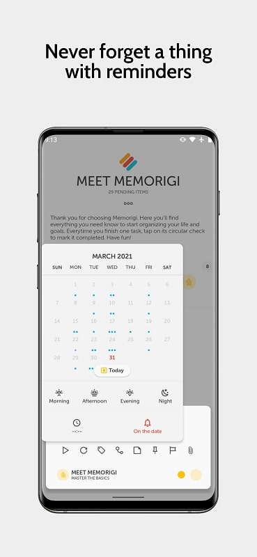 Memorigi: To-Do List & Tasks Screenshot 1