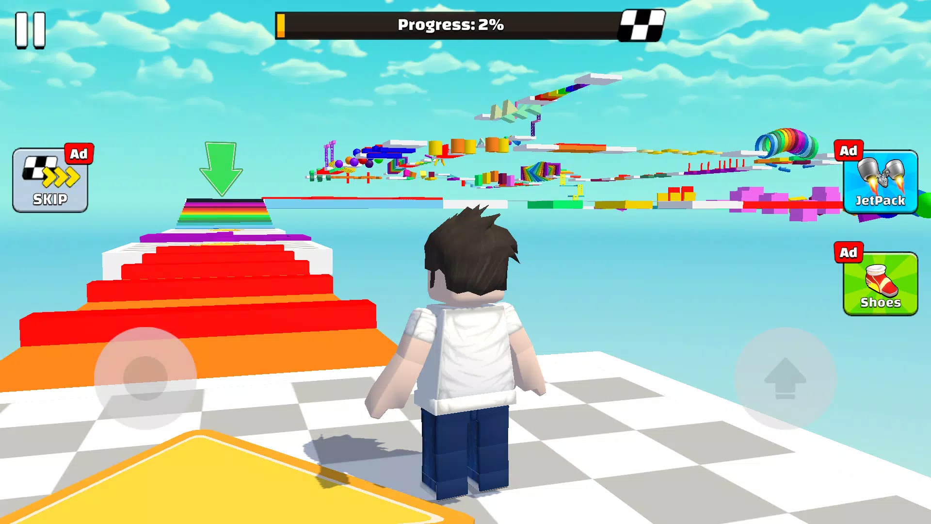 ภาพหน้าจอ Parkour Master: Obby Games 1