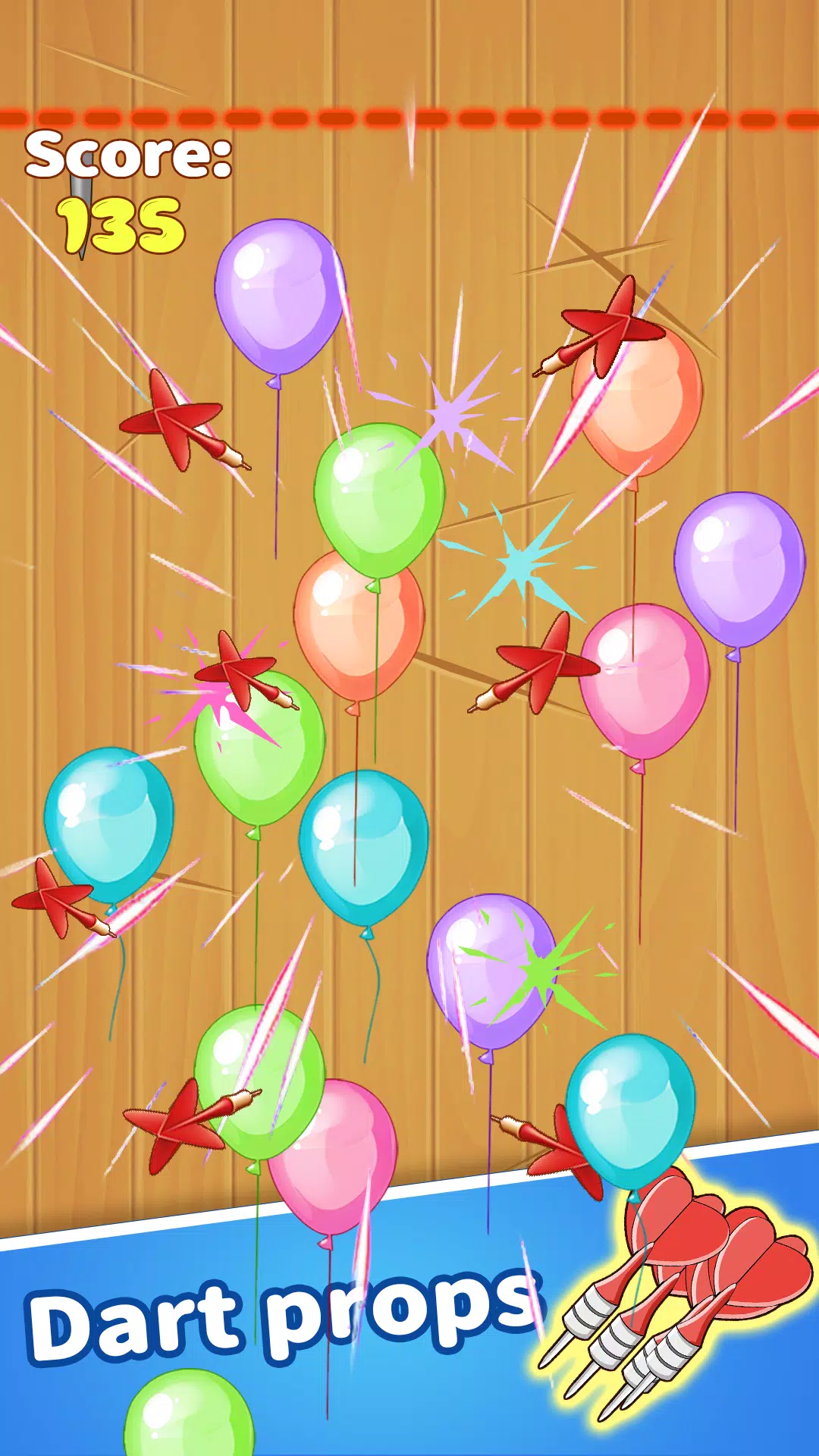 Crazy Breaking Balloons Ảnh chụp màn hình 3