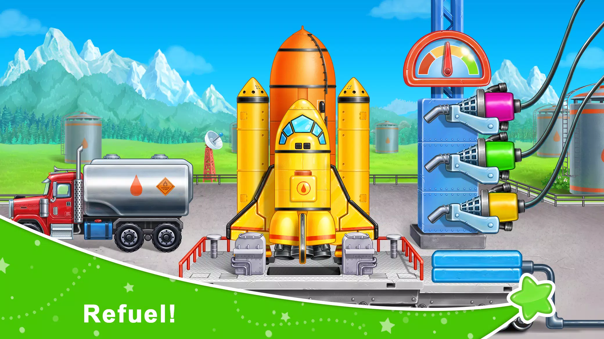 Rocket 4 space games Spaceship ekran görüntüsü 1