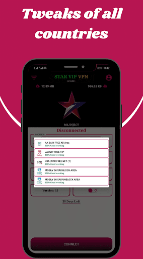 STAR VIP VPN स्क्रीनशॉट 2