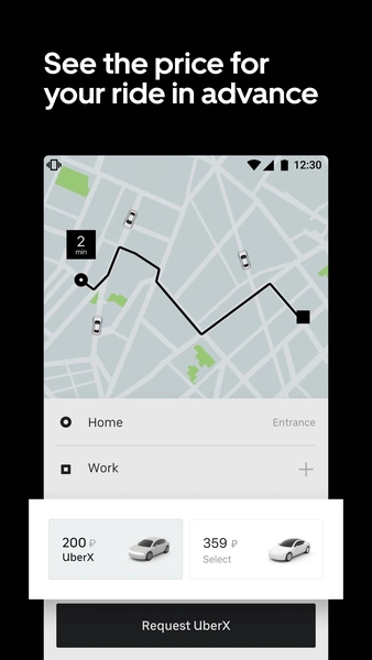 Uber Russia — order taxis Screenshot 0