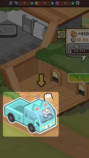 Idle Cat Tycoon экрана 1