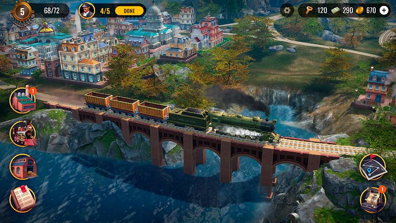 Railroad Empire: Train Game スクリーンショット 1