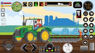 Screenshot Farm Tractors Dinosaurs Games 1