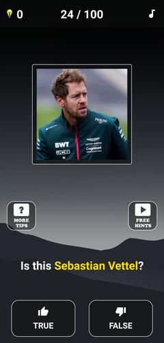 Formula 1:Guess F1 Driver Quiz captura de pantalla 2