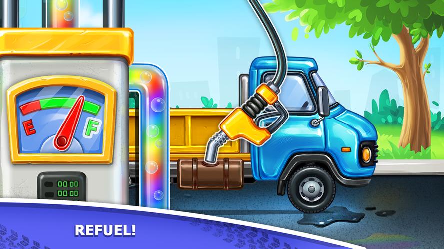 Screenshot Kids truck games Build a house 2