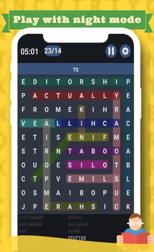 Classic Word Search Puzzle Captura de pantalla 2