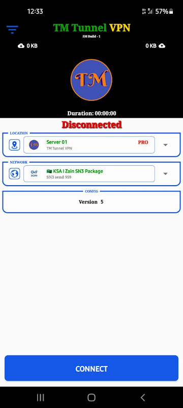 TM Tunnel VPN ảnh chụp màn hình 0