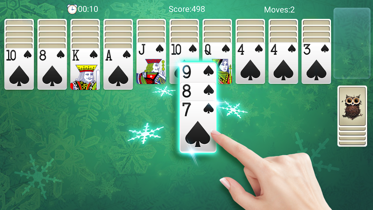 Spider Solitaire Classic Gameスクリーンショット2
