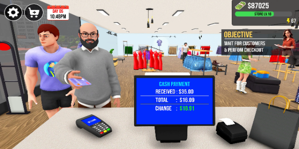 My Clothing Store Simulator 3d capture d’écran 1