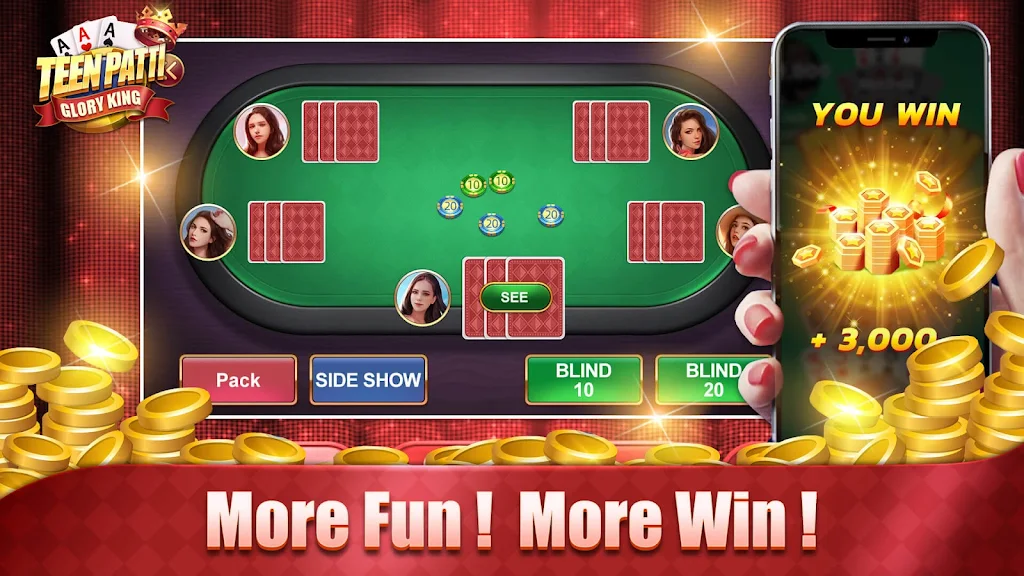 TeenPatti GloryKing ဖန်သားပြင်ဓာတ်ပုံ 2