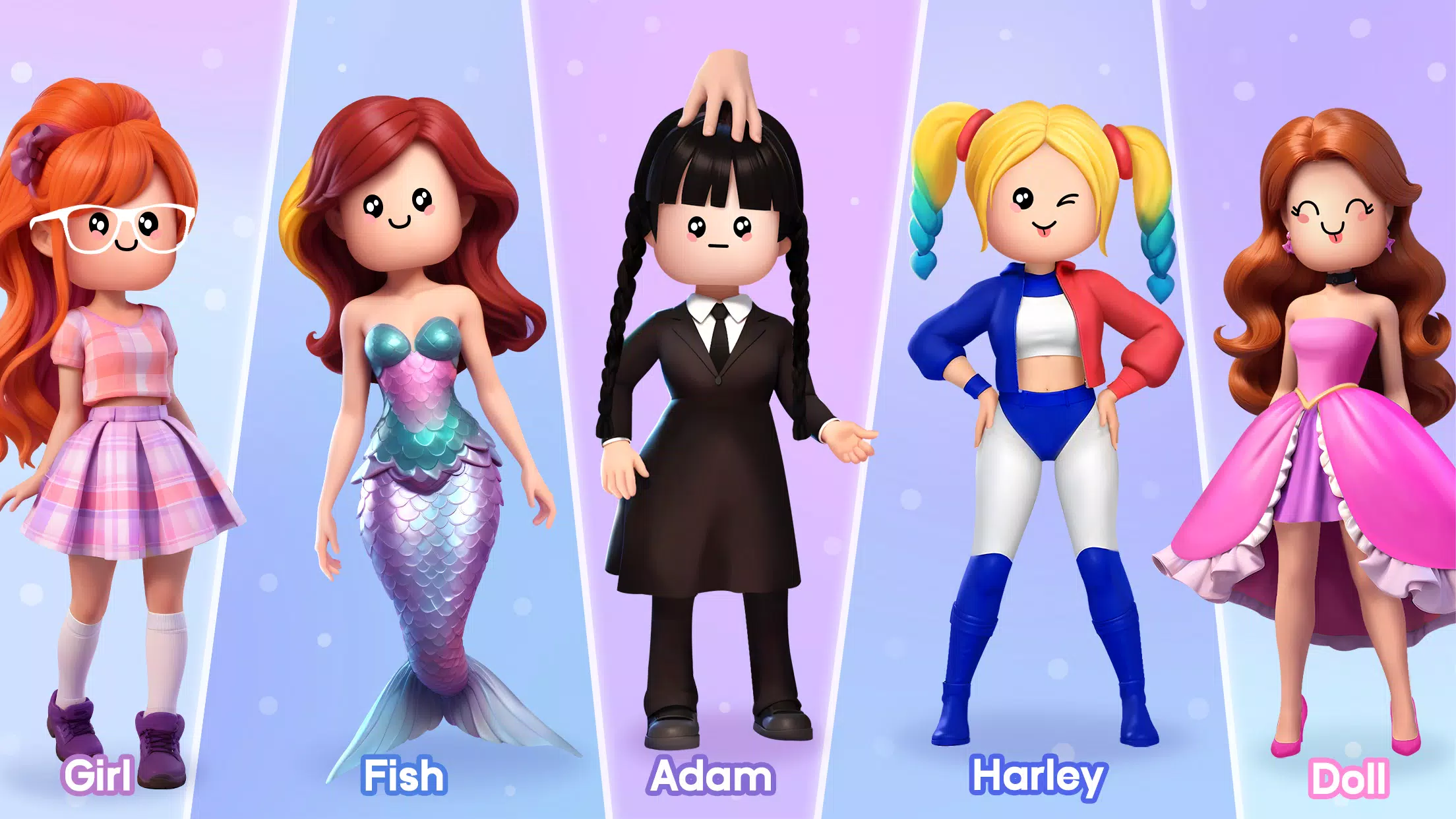 Fashion Doll Dress Up Show屏幕截圖0