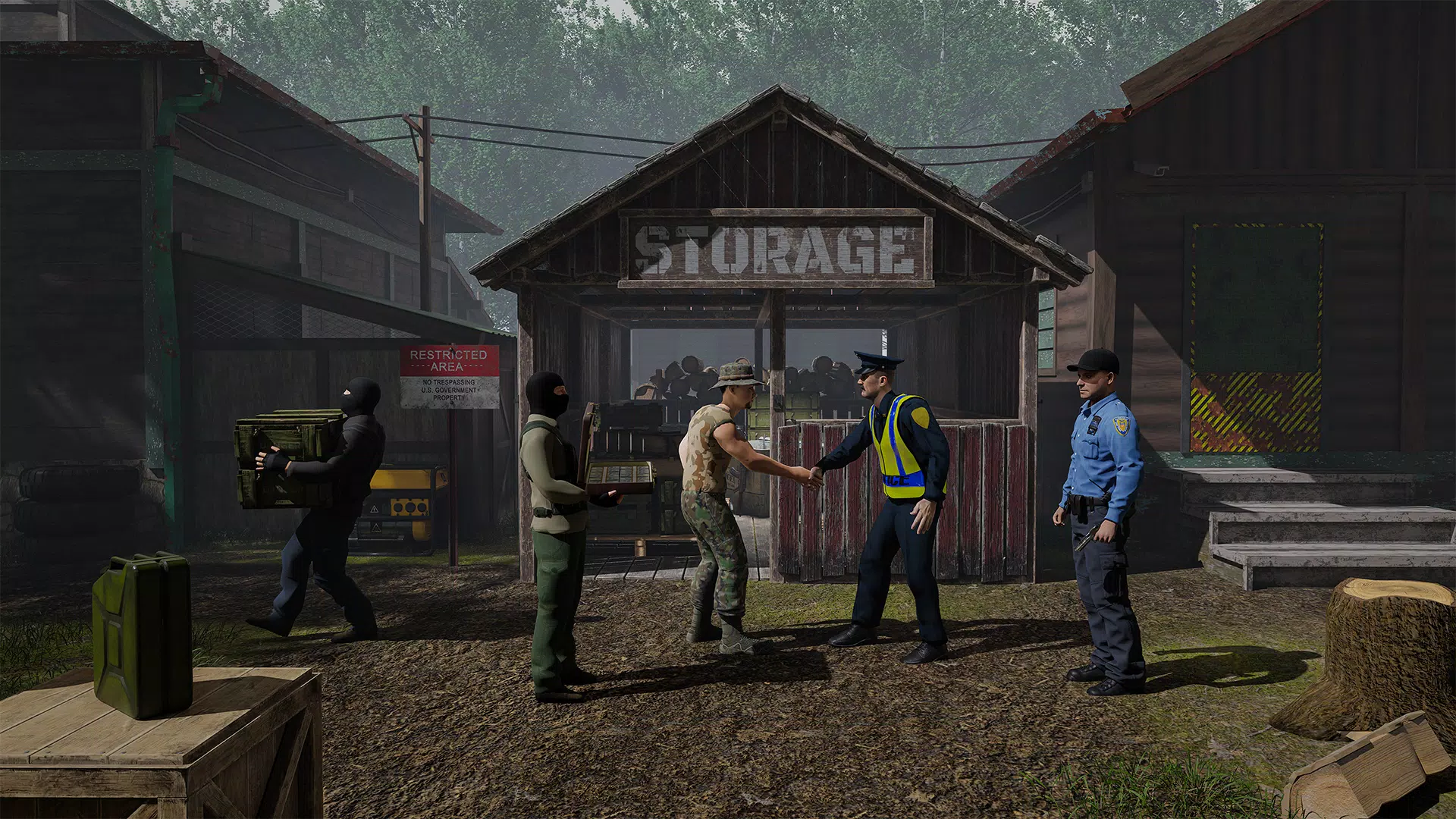 Border Patrol Police Game应用截图第3张