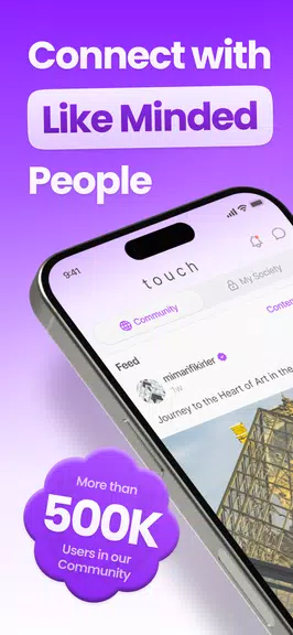 Touchapp - Meaningful Sharing ကိုဖန်သားပြင်0