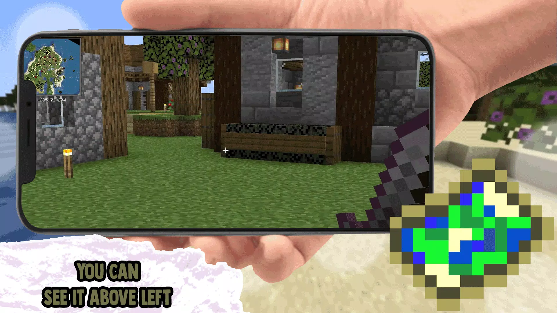 Minimap Mod Addons for MCPEスクリーンショット0