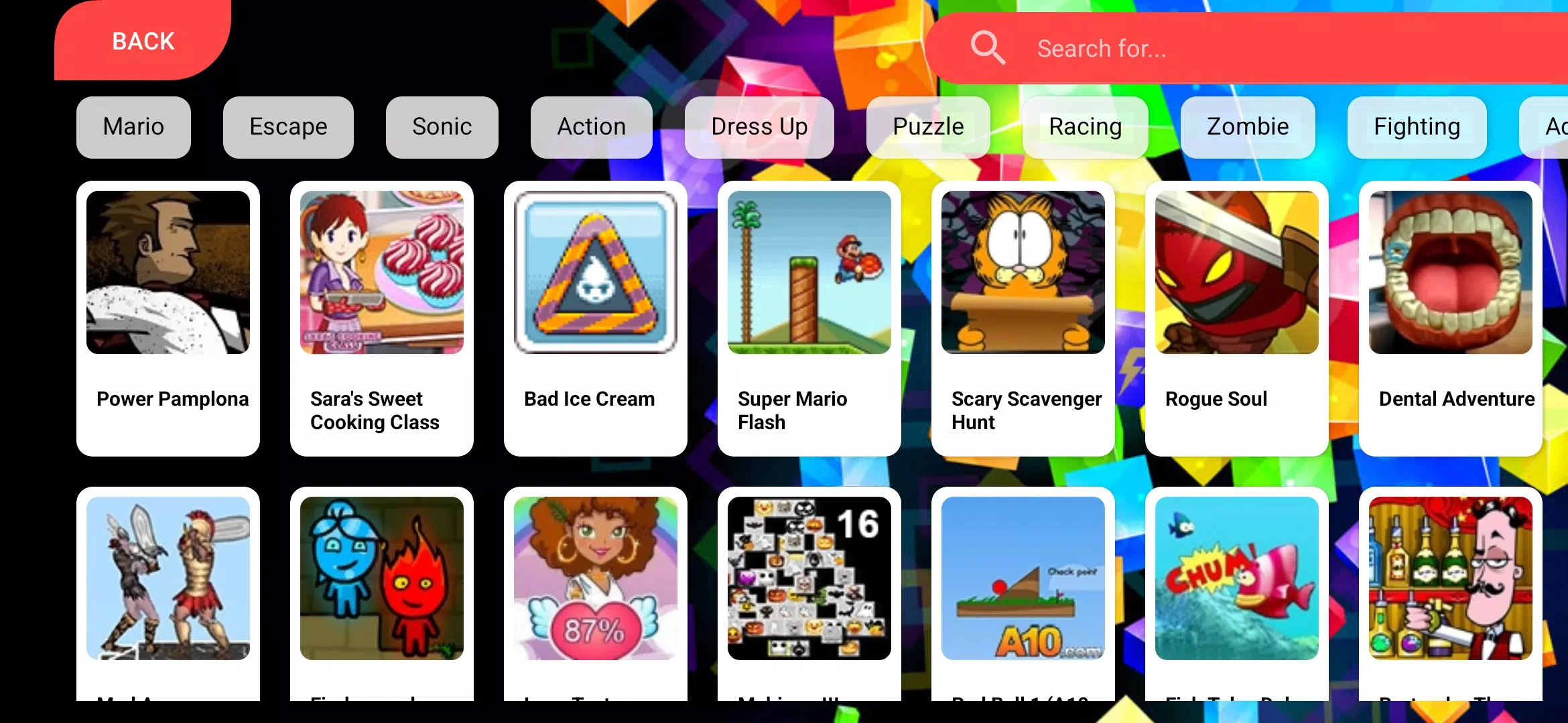 Flash Game Archive 스크린샷 1