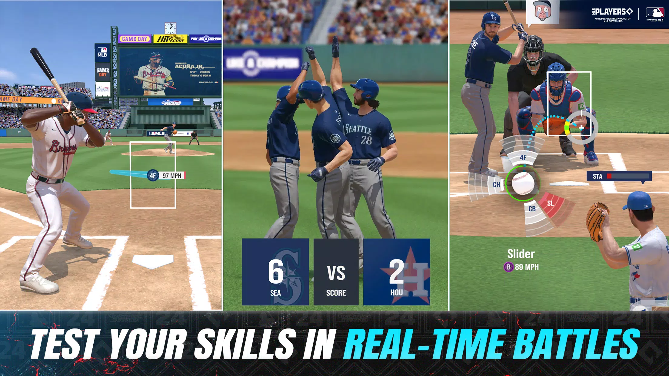 MLB Clutch Hit Baseball 2024 Schermafbeelding 1