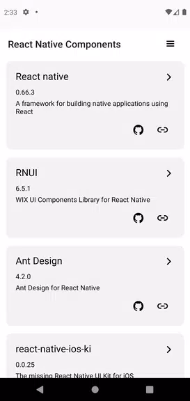 Expo & React Native components ảnh chụp màn hình 0