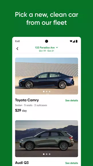 Screenshot Kyte - Rental cars, your way. 2