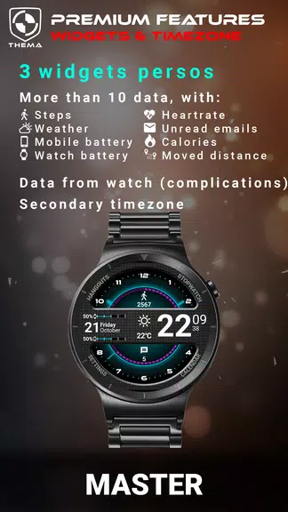 ภาพหน้าจอ Master Watch Face 3