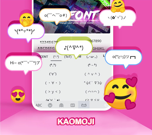 Kika Keyboard-AI Emojis、Themes ekran görüntüsü 3