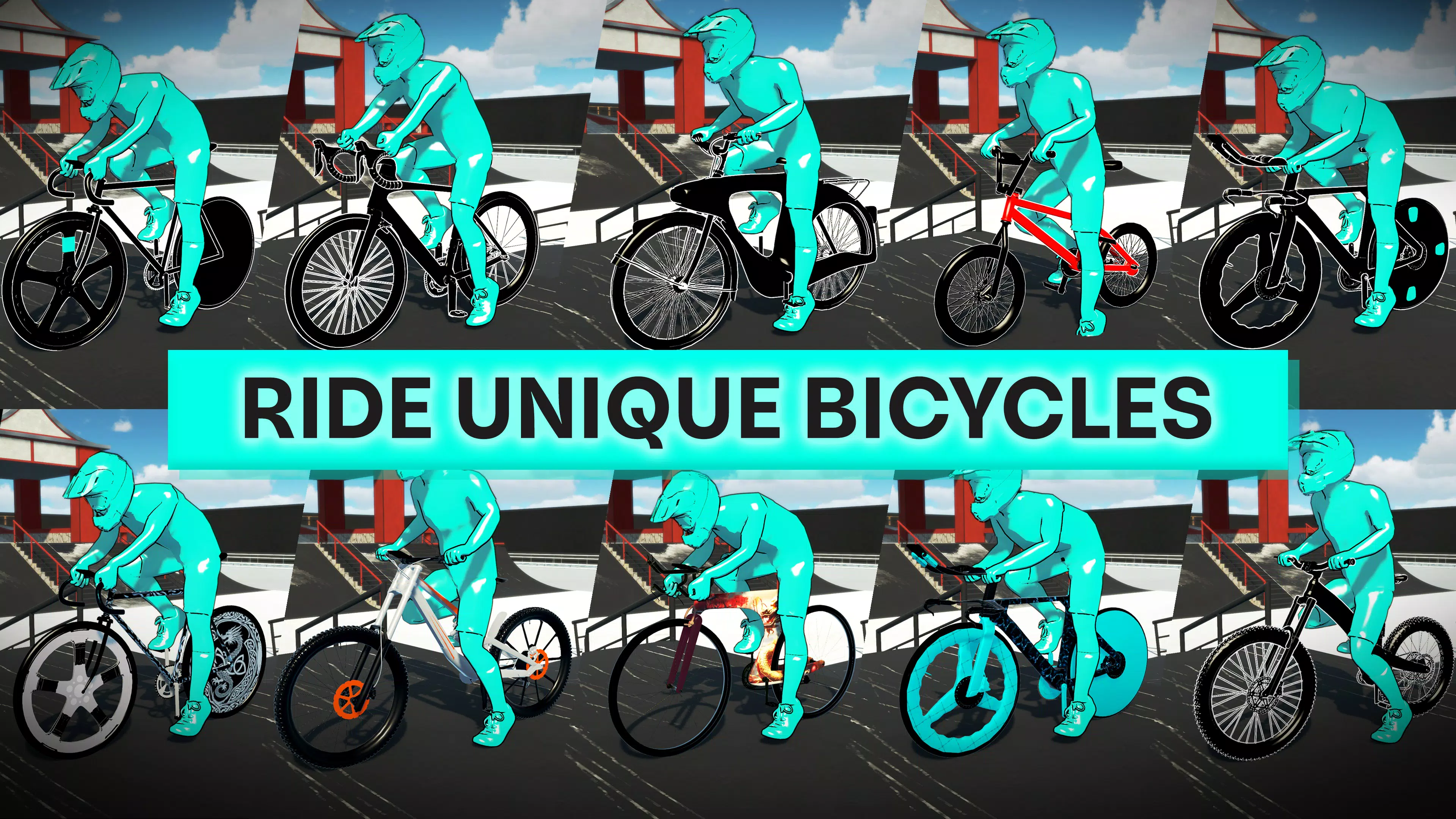 Bicycle Extreme Rider 3D capture d’écran 2