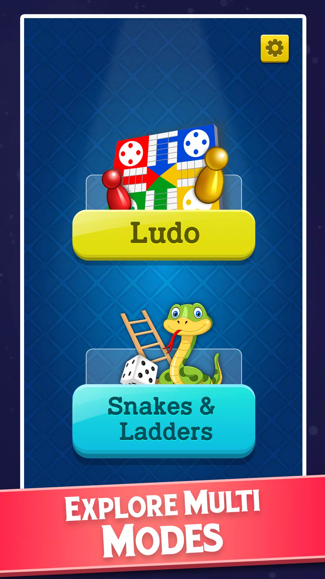 Snakes and Ladders - Ludo Game 스크린샷 0