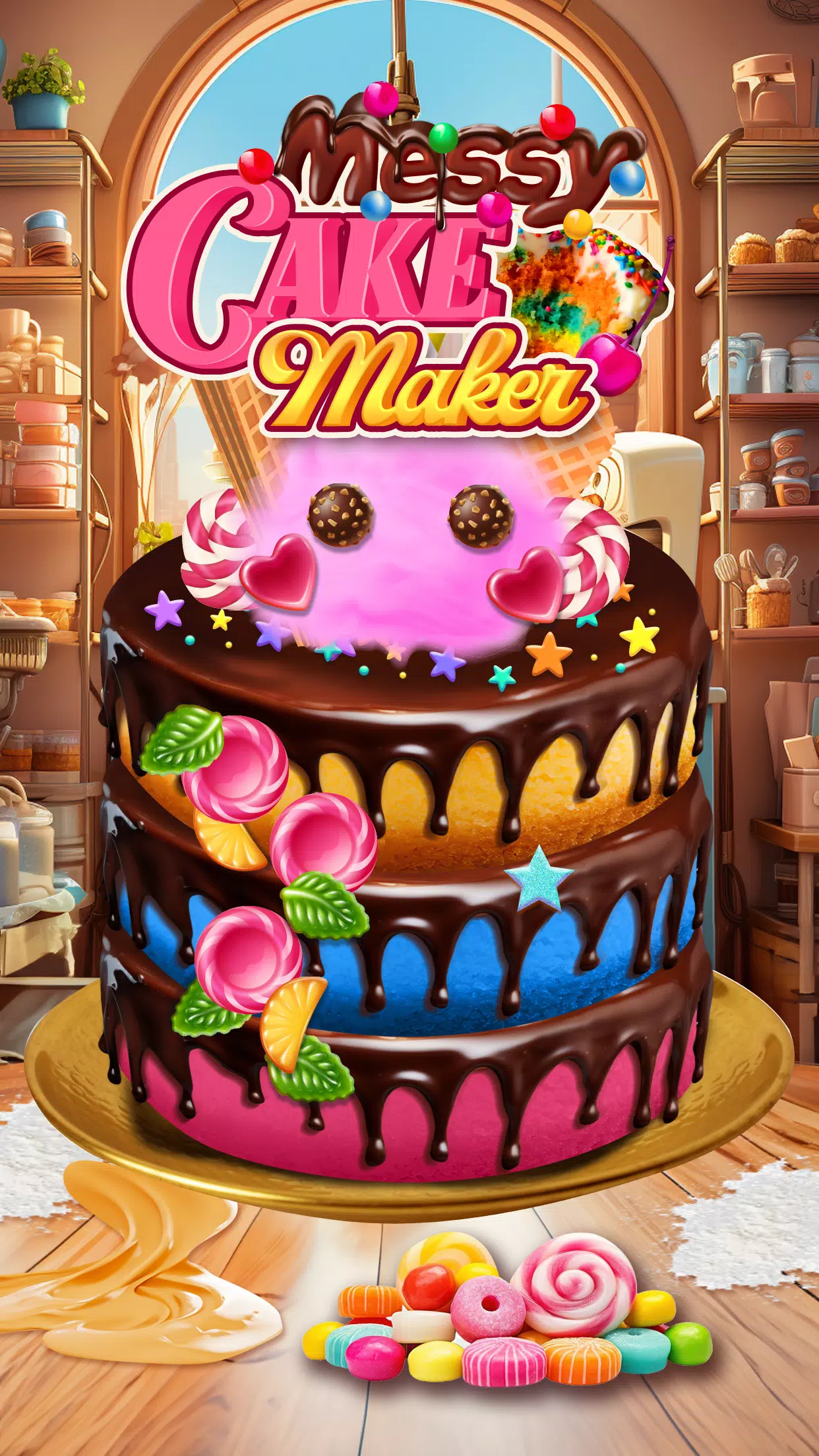 Messy Cake Maker captura de pantalla 2