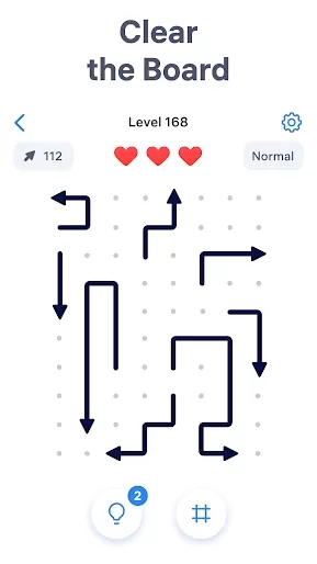 Arrow Puzzle - 화살퍼즐게임 스크린샷 2