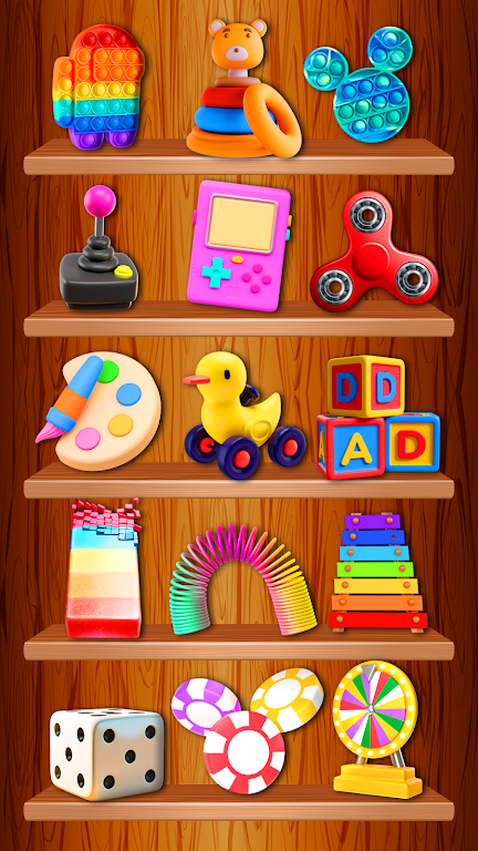 Antistress Pop it Fidget Games screenshot 0