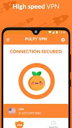 Pulpy VPN Unlimited VPN Proxy Screenshot 0