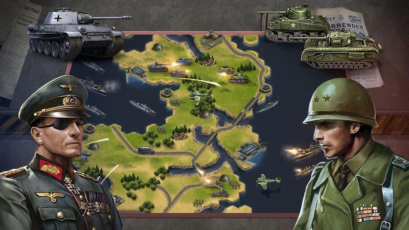 WW2: World War Strategy Games ảnh chụp màn hình 3