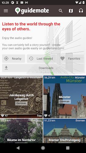 guidemate Audioguide-Plattform экрана 3