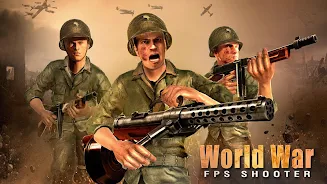 World War Army: War Duty Games Captura de pantalla 0