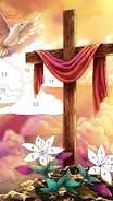 Bible Coloring Paint By Number 스크린샷 1