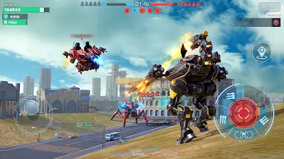 ภาพหน้าจอ War Robots Multiplayer Battles 3