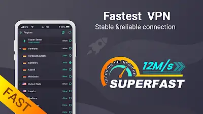 Touch VPN - Fast Wifi Security Ảnh chụp màn hình 3