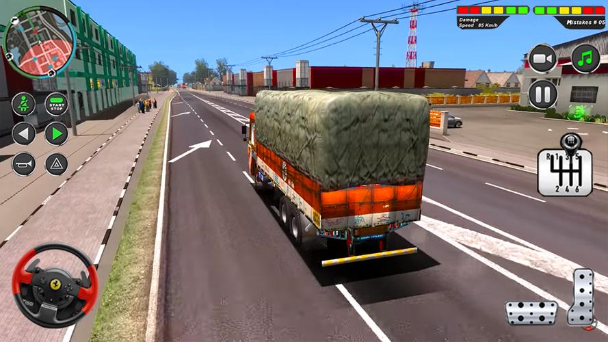 Indian Heavy Truck Delivery 3D capture d’écran 1