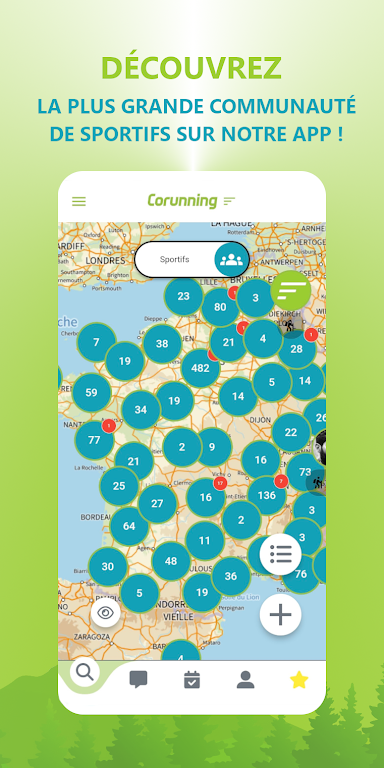 ภาพหน้าจอ Corunning: sportez à plusieurs 0