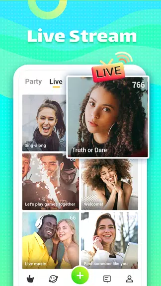 Ola Party - Live, Chat & Party屏幕截圖1