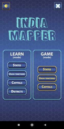 India Mapper-(India Map Game)屏幕截圖0