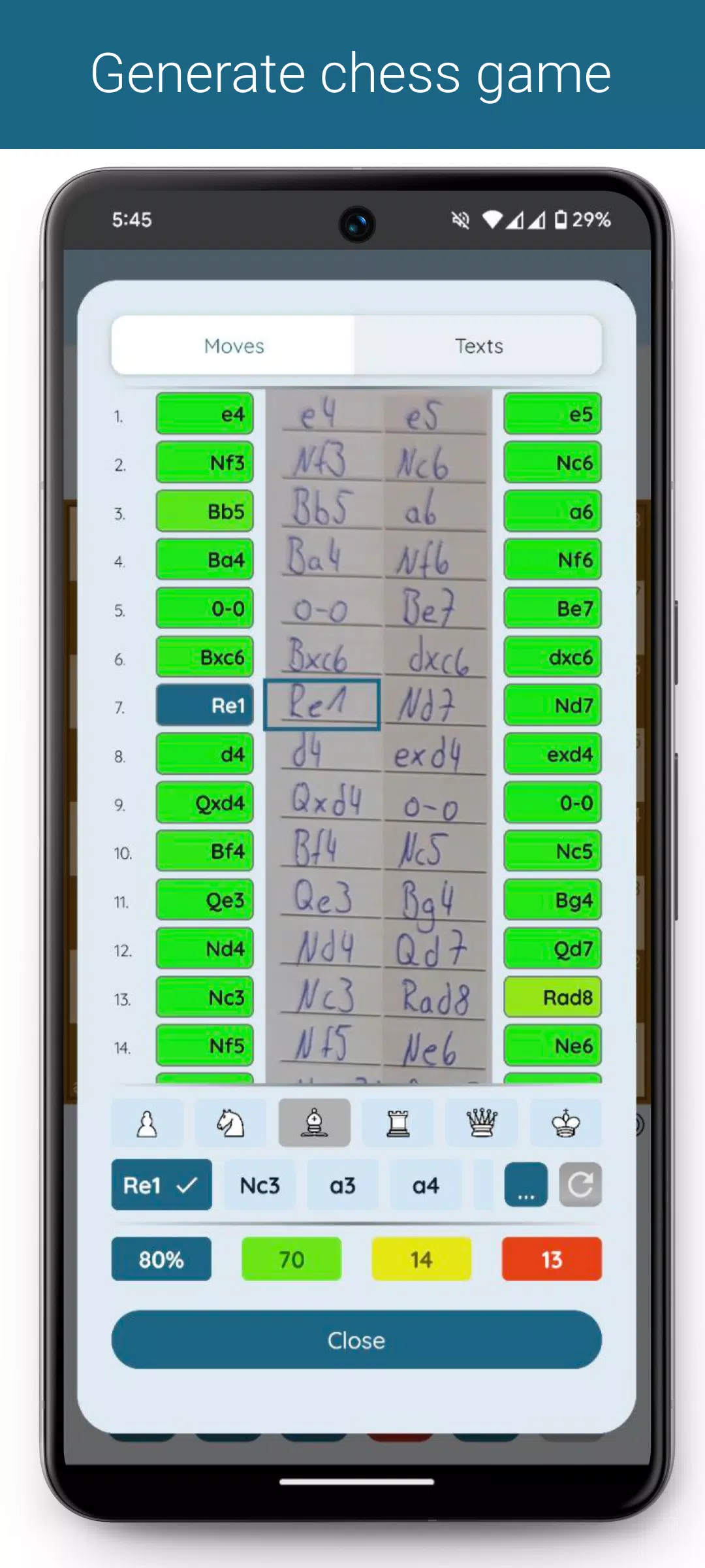 Chess Scanner Screenshot 1