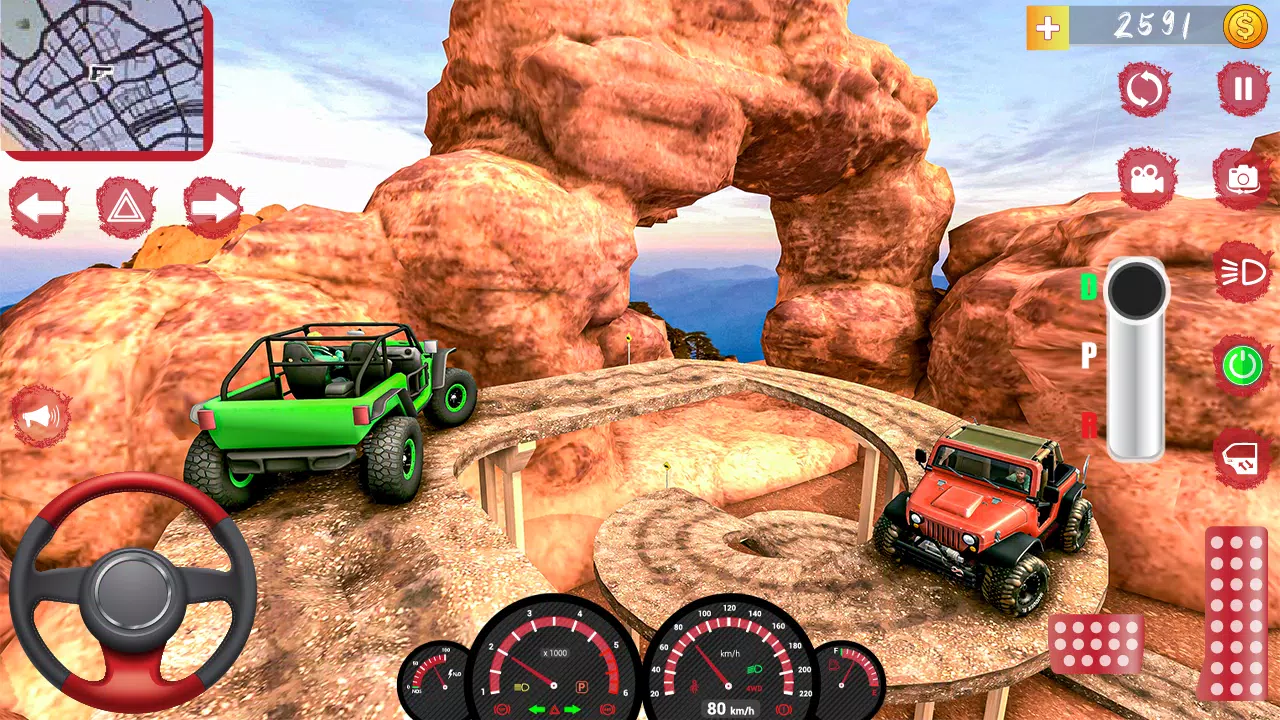 Mud Jeep Mud Driving Simulator capture d’écran 2