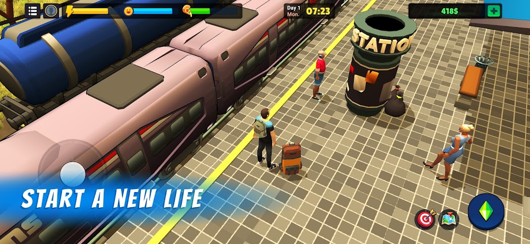 ภาพหน้าจอ L.A. Story - Life Simulator 0