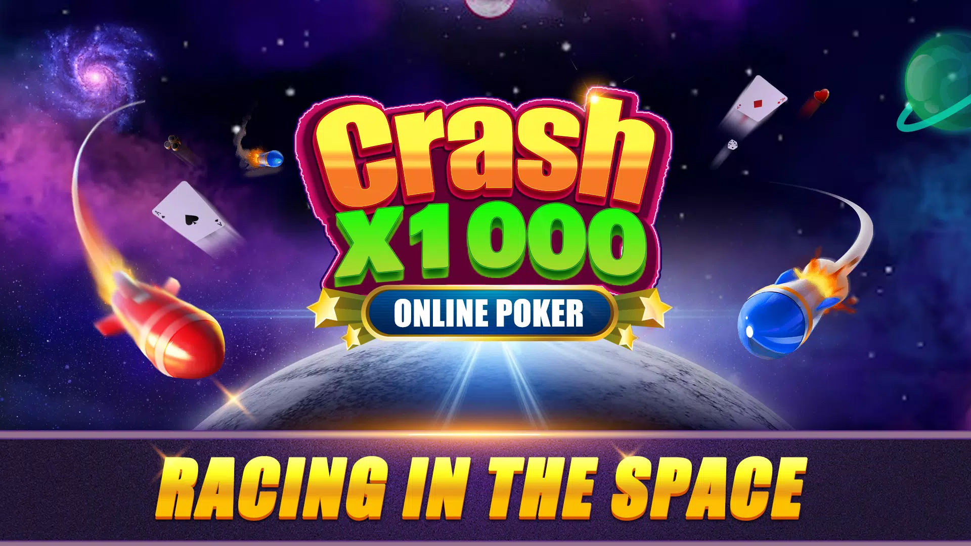 Crash x1000 - Online Poker Ekran Görüntüsü 1